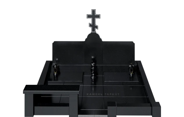 Мемориальный комплекс с крестом